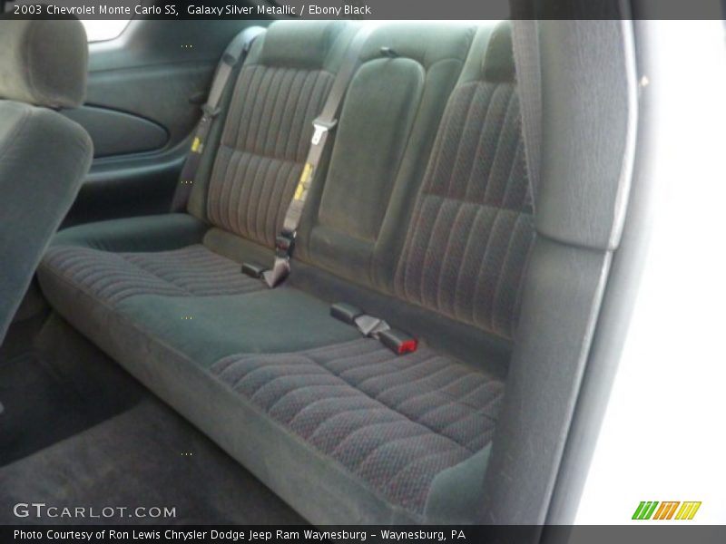 Galaxy Silver Metallic / Ebony Black 2003 Chevrolet Monte Carlo SS