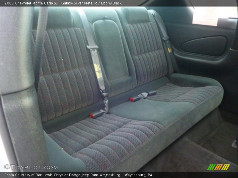 Galaxy Silver Metallic / Ebony Black 2003 Chevrolet Monte Carlo SS