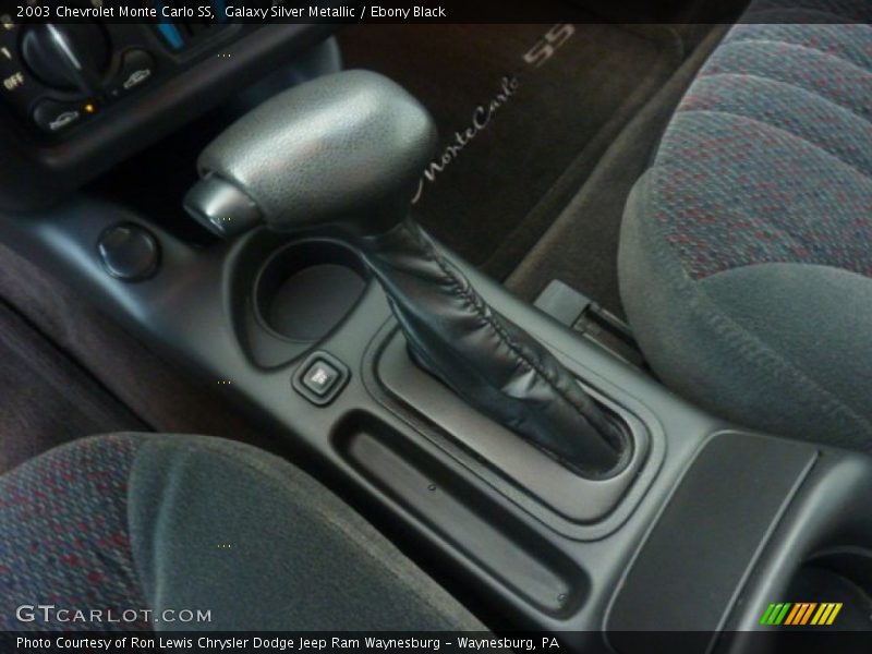 Galaxy Silver Metallic / Ebony Black 2003 Chevrolet Monte Carlo SS