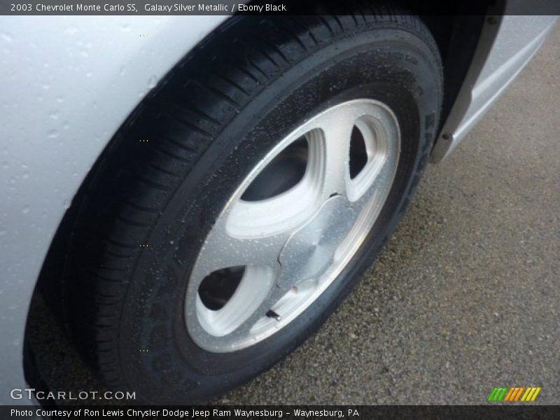 Galaxy Silver Metallic / Ebony Black 2003 Chevrolet Monte Carlo SS