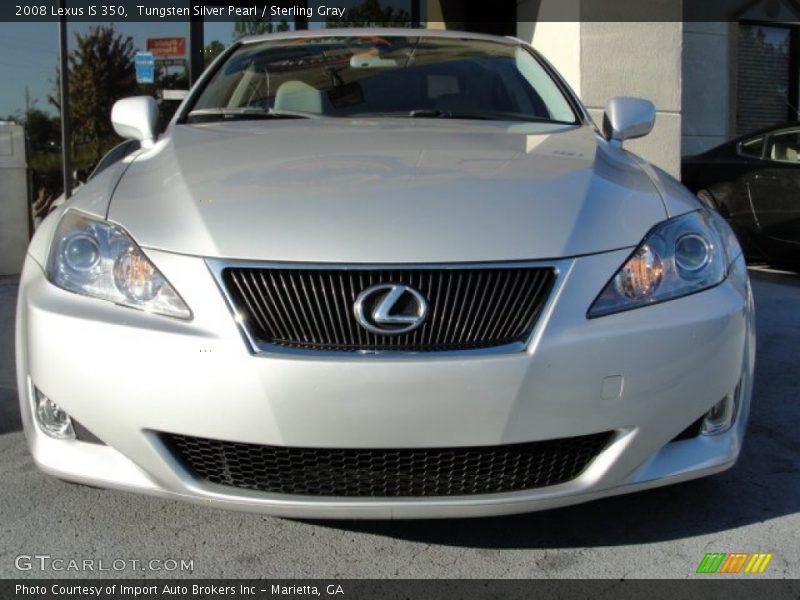 Tungsten Silver Pearl / Sterling Gray 2008 Lexus IS 350