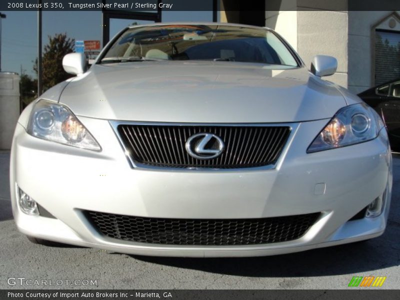 Tungsten Silver Pearl / Sterling Gray 2008 Lexus IS 350