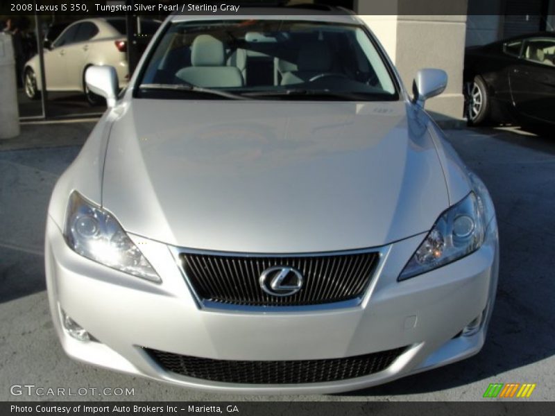 Tungsten Silver Pearl / Sterling Gray 2008 Lexus IS 350