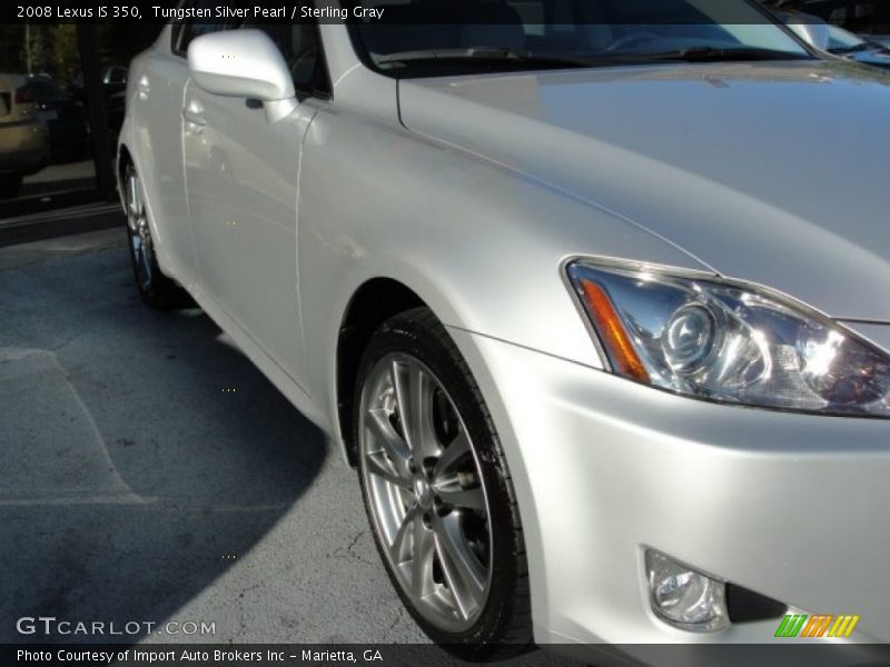 Tungsten Silver Pearl / Sterling Gray 2008 Lexus IS 350