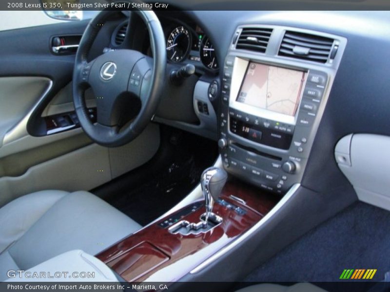 Tungsten Silver Pearl / Sterling Gray 2008 Lexus IS 350