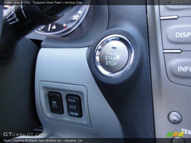 Tungsten Silver Pearl / Sterling Gray 2008 Lexus IS 350