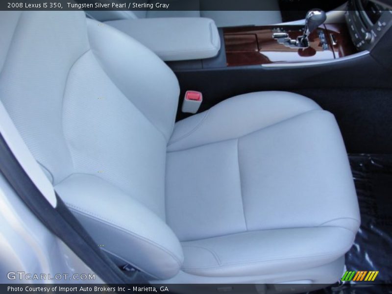 Tungsten Silver Pearl / Sterling Gray 2008 Lexus IS 350