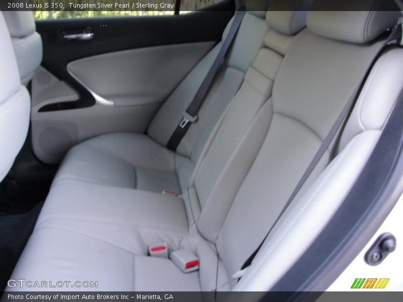 Tungsten Silver Pearl / Sterling Gray 2008 Lexus IS 350