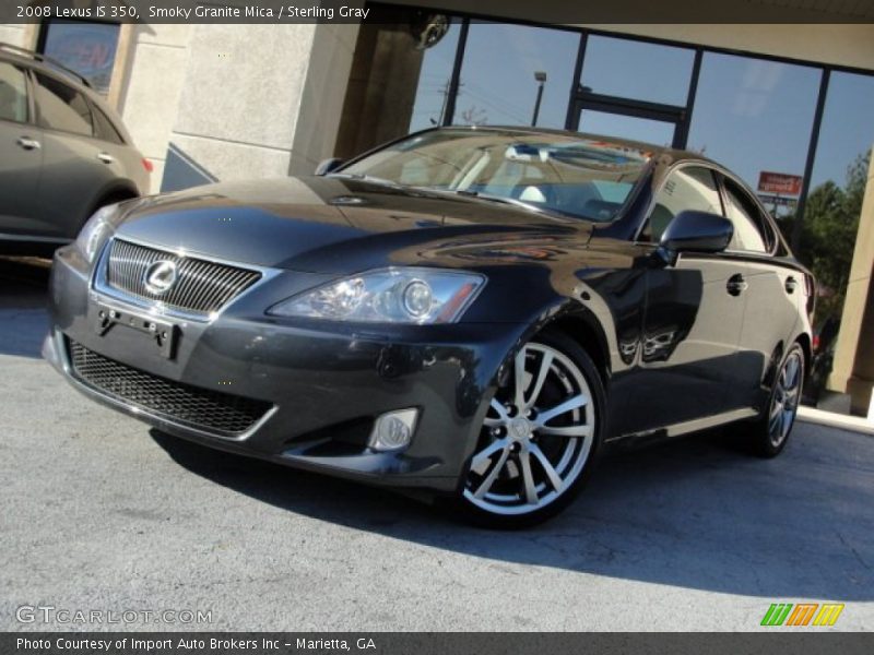 Smoky Granite Mica / Sterling Gray 2008 Lexus IS 350