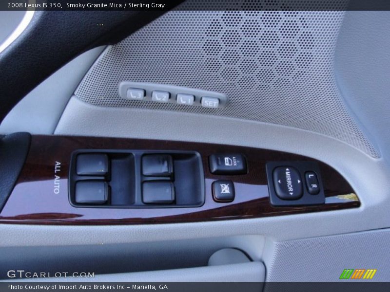 Smoky Granite Mica / Sterling Gray 2008 Lexus IS 350