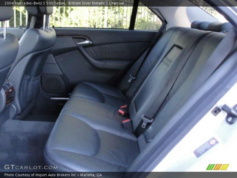  2004 S 500 Sedan Charcoal Interior