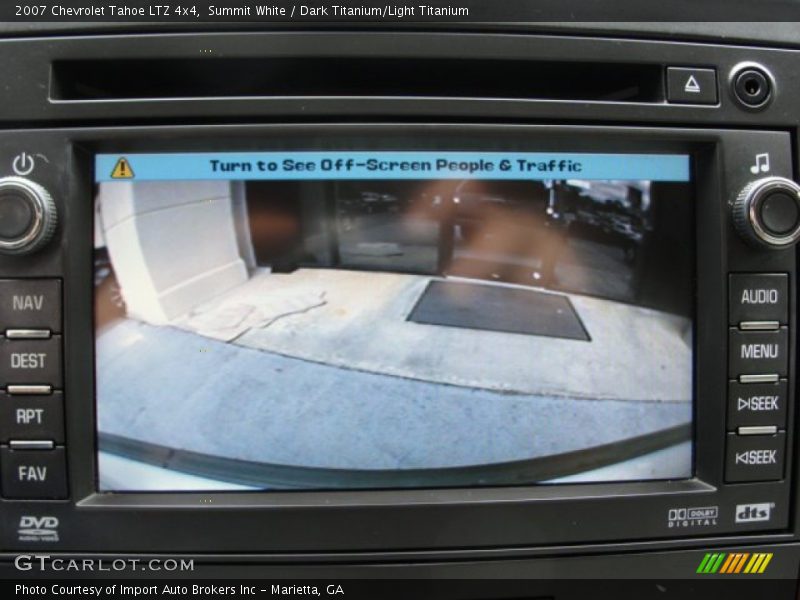 Summit White / Dark Titanium/Light Titanium 2007 Chevrolet Tahoe LTZ 4x4