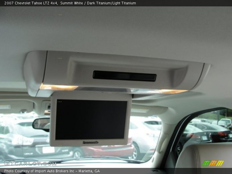 Summit White / Dark Titanium/Light Titanium 2007 Chevrolet Tahoe LTZ 4x4