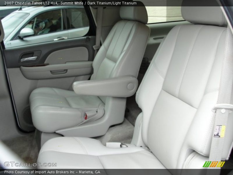 Summit White / Dark Titanium/Light Titanium 2007 Chevrolet Tahoe LTZ 4x4