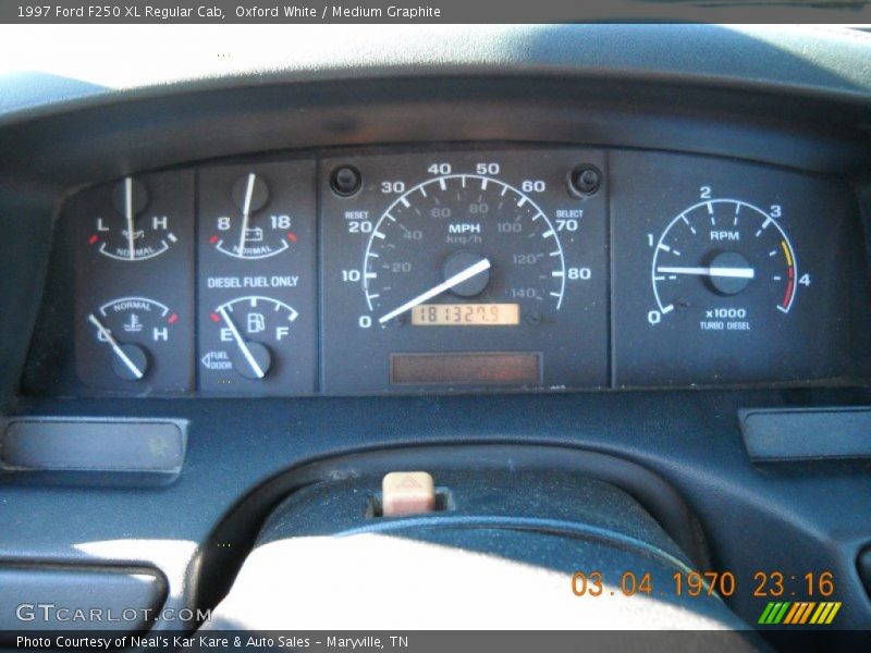  1997 F250 XL Regular Cab XL Regular Cab Gauges