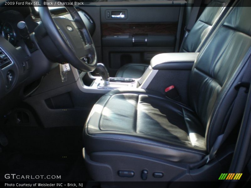 Black / Charcoal Black 2009 Ford Flex SEL