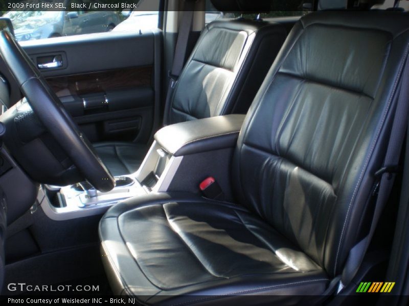 Black / Charcoal Black 2009 Ford Flex SEL