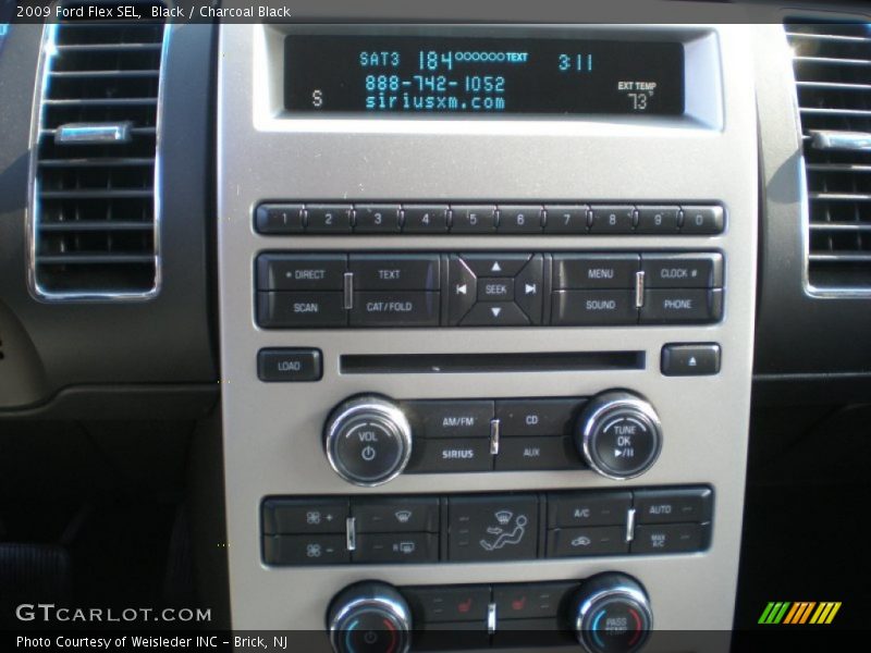 Black / Charcoal Black 2009 Ford Flex SEL