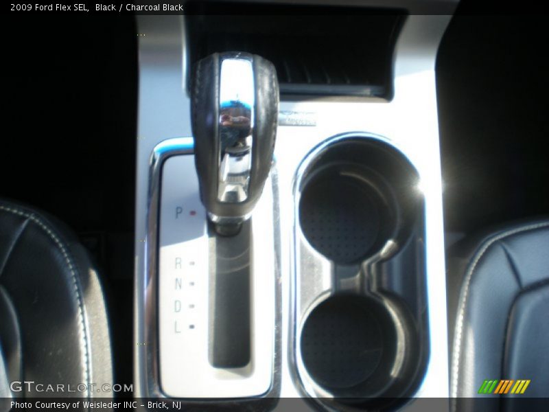 Black / Charcoal Black 2009 Ford Flex SEL