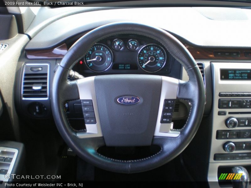 Black / Charcoal Black 2009 Ford Flex SEL