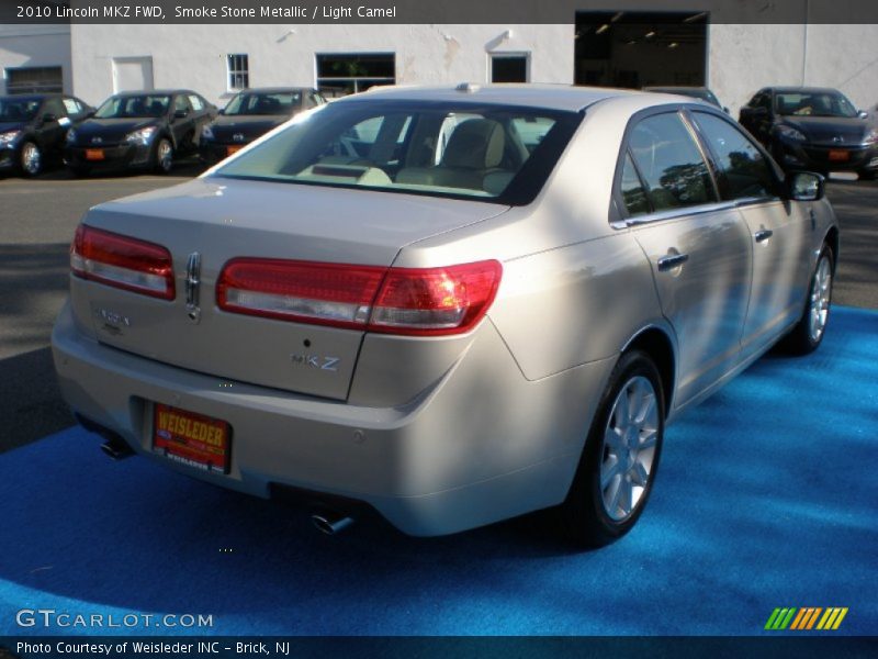 Smoke Stone Metallic / Light Camel 2010 Lincoln MKZ FWD