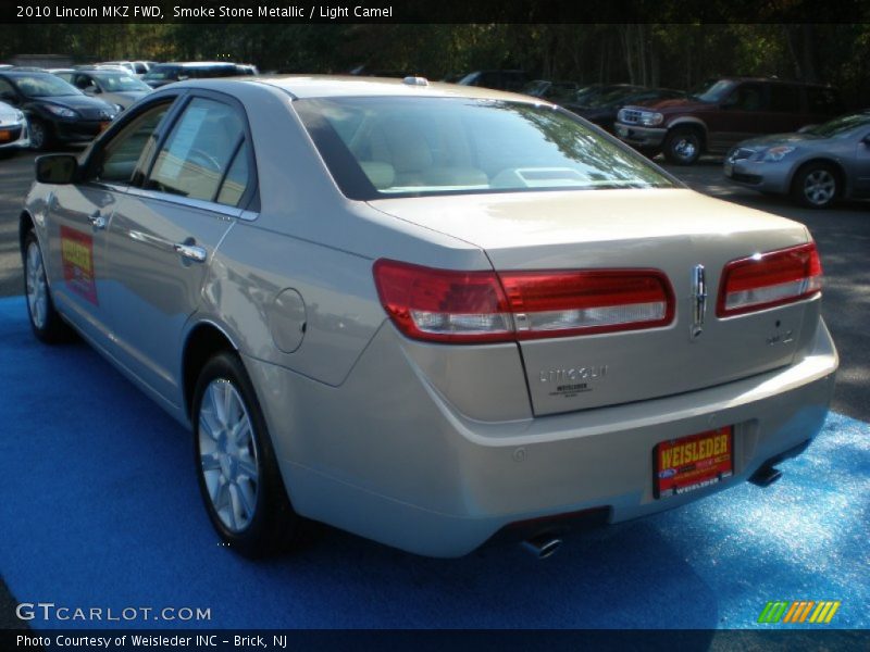 Smoke Stone Metallic / Light Camel 2010 Lincoln MKZ FWD