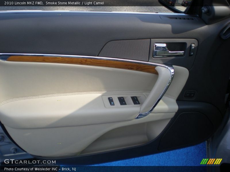 Smoke Stone Metallic / Light Camel 2010 Lincoln MKZ FWD