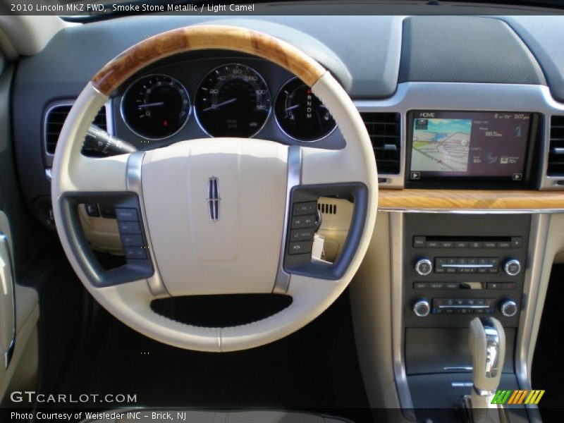 Smoke Stone Metallic / Light Camel 2010 Lincoln MKZ FWD