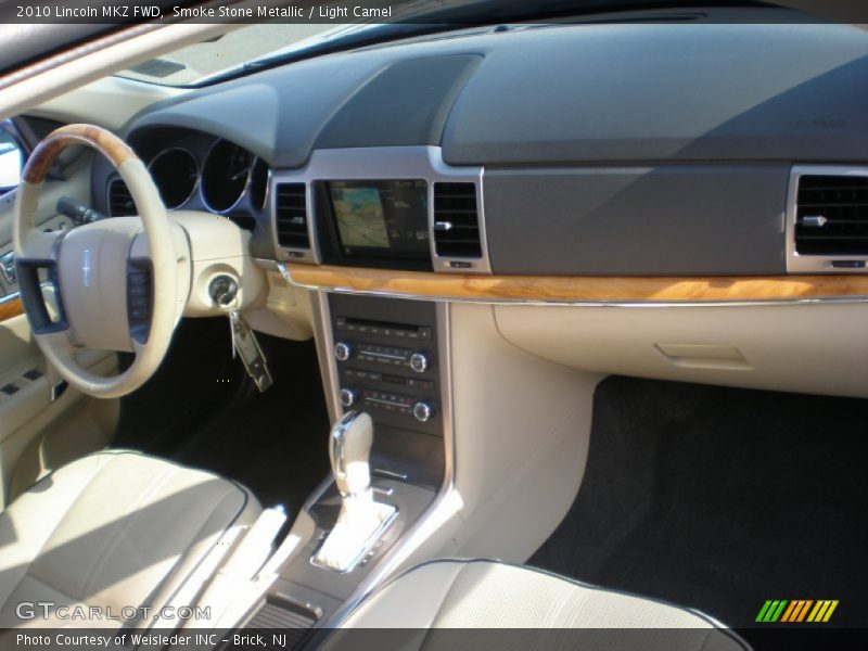 Smoke Stone Metallic / Light Camel 2010 Lincoln MKZ FWD