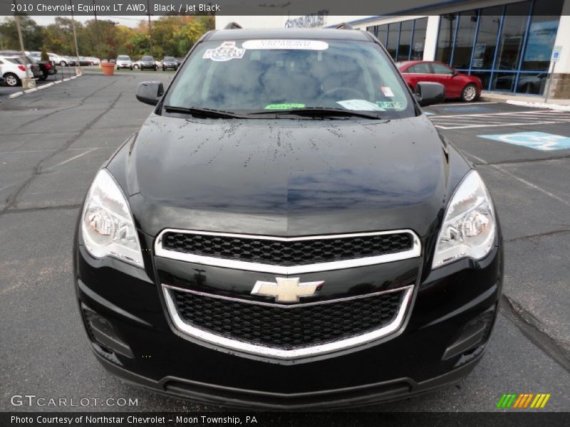 Black / Jet Black 2010 Chevrolet Equinox LT AWD