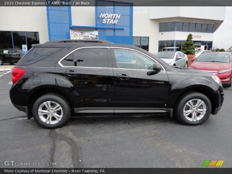 Black / Jet Black 2010 Chevrolet Equinox LT AWD