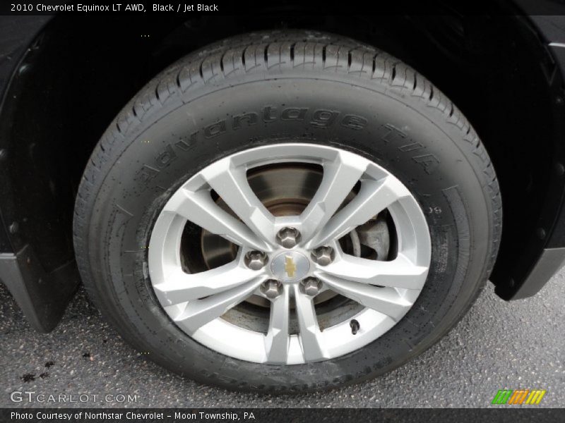 Black / Jet Black 2010 Chevrolet Equinox LT AWD