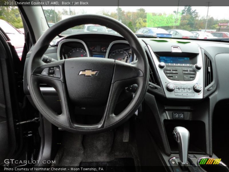 Black / Jet Black 2010 Chevrolet Equinox LT AWD