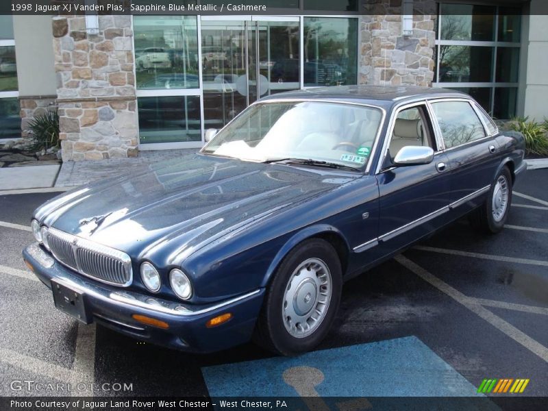 Sapphire Blue Metallic / Cashmere 1998 Jaguar XJ Vanden Plas