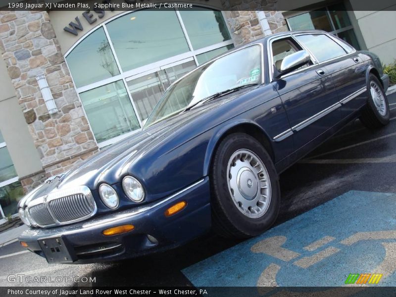 Sapphire Blue Metallic / Cashmere 1998 Jaguar XJ Vanden Plas
