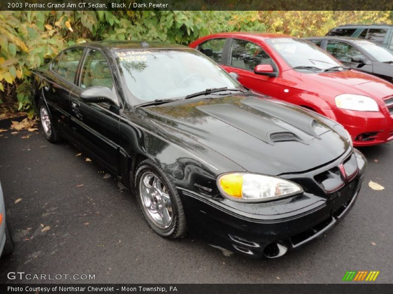 Black / Dark Pewter 2003 Pontiac Grand Am GT Sedan