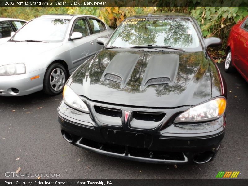 Black / Dark Pewter 2003 Pontiac Grand Am GT Sedan