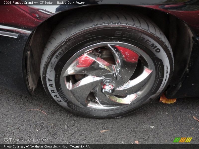Black / Dark Pewter 2003 Pontiac Grand Am GT Sedan