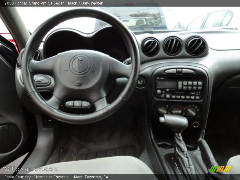 Black / Dark Pewter 2003 Pontiac Grand Am GT Sedan