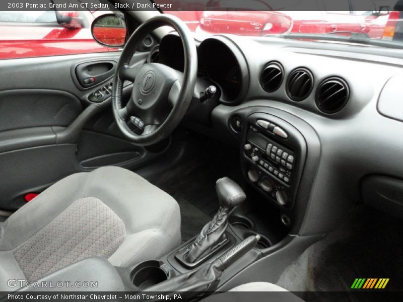 Black / Dark Pewter 2003 Pontiac Grand Am GT Sedan