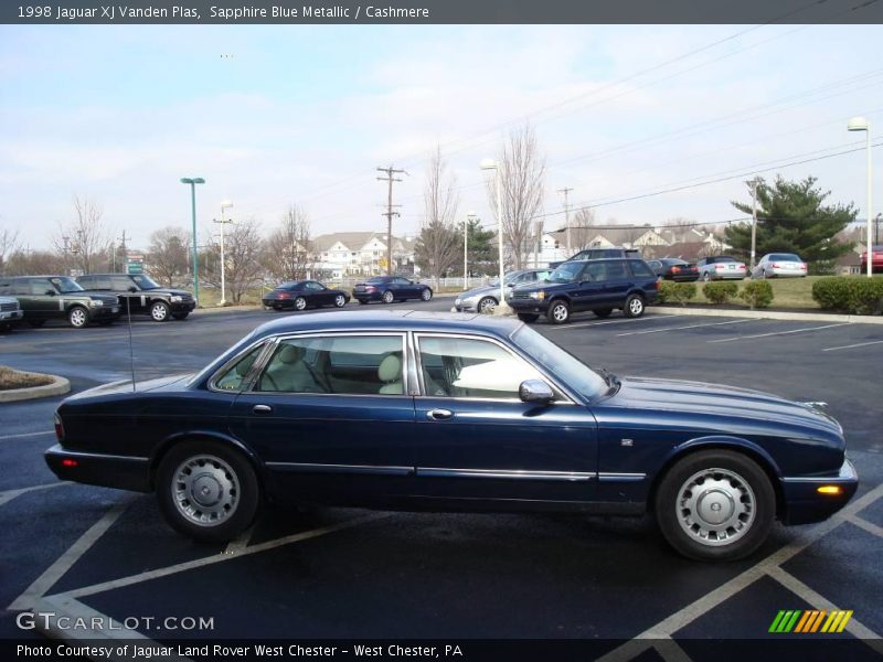 Sapphire Blue Metallic / Cashmere 1998 Jaguar XJ Vanden Plas