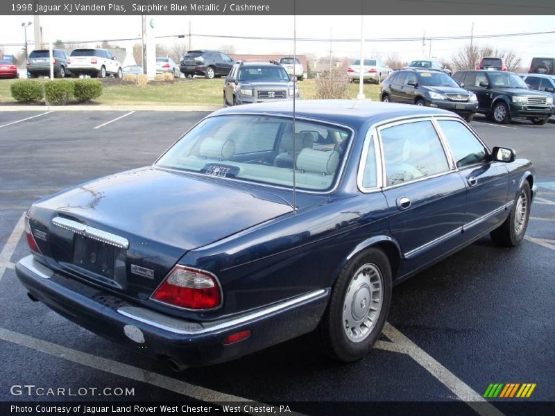 Sapphire Blue Metallic / Cashmere 1998 Jaguar XJ Vanden Plas