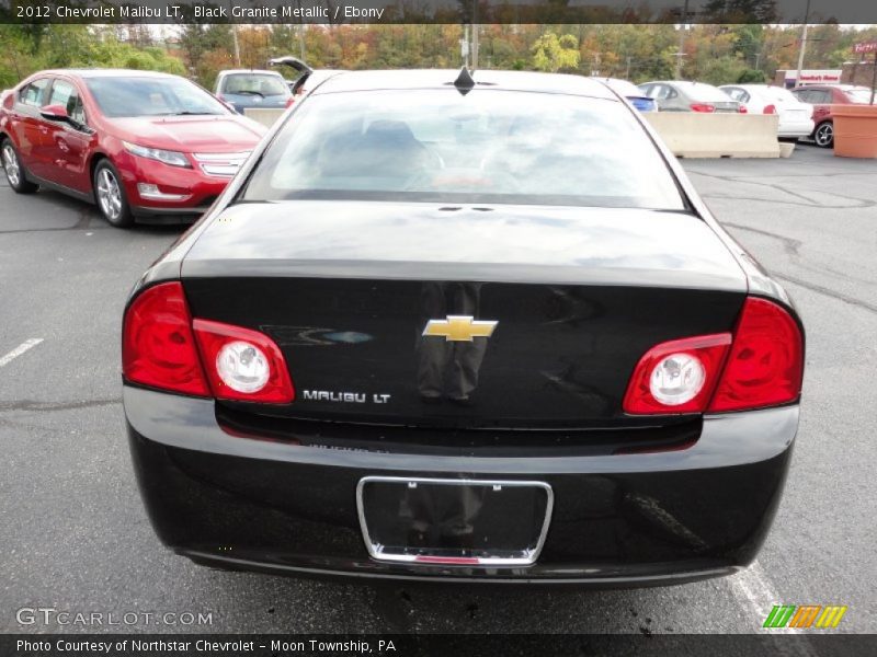 Black Granite Metallic / Ebony 2012 Chevrolet Malibu LT