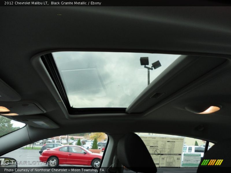 Black Granite Metallic / Ebony 2012 Chevrolet Malibu LT