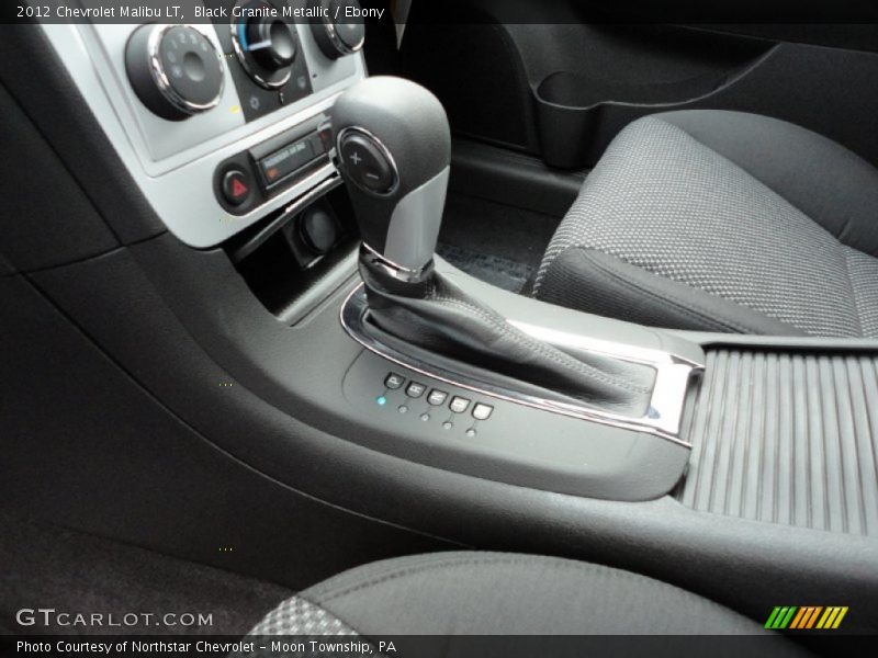 Black Granite Metallic / Ebony 2012 Chevrolet Malibu LT
