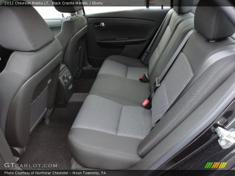 Black Granite Metallic / Ebony 2012 Chevrolet Malibu LT
