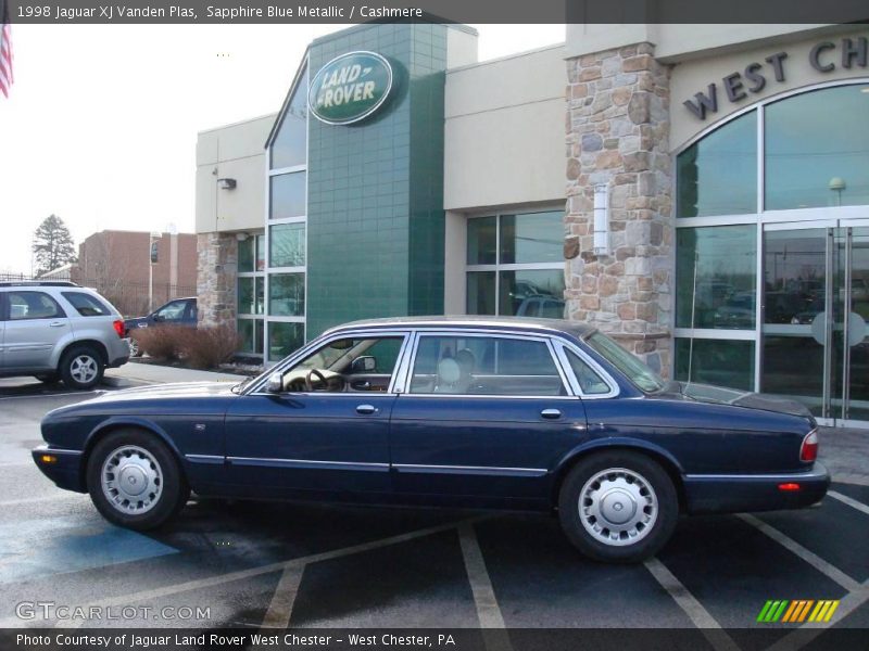 Sapphire Blue Metallic / Cashmere 1998 Jaguar XJ Vanden Plas