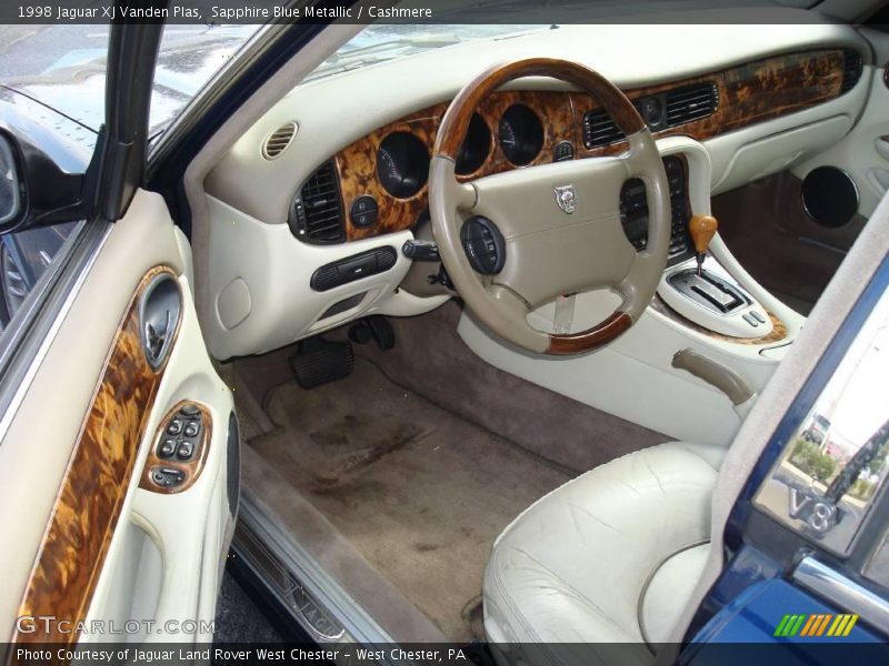 Sapphire Blue Metallic / Cashmere 1998 Jaguar XJ Vanden Plas