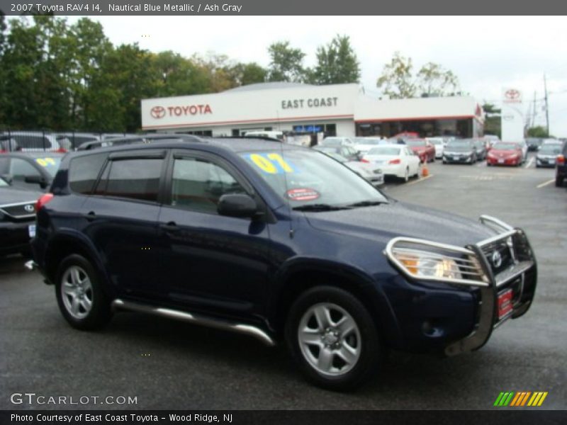 Nautical Blue Metallic / Ash Gray 2007 Toyota RAV4 I4