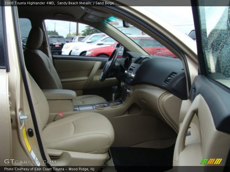 Sandy Beach Metallic / Sand Beige 2008 Toyota Highlander 4WD